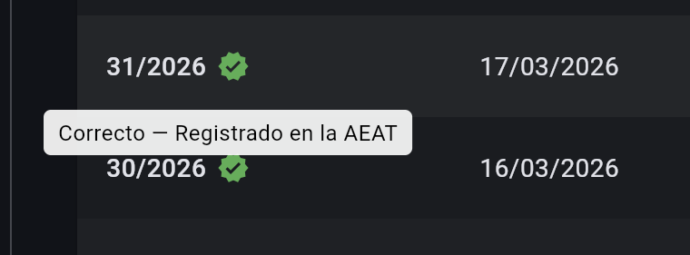 Cumplimiento VeriFactu